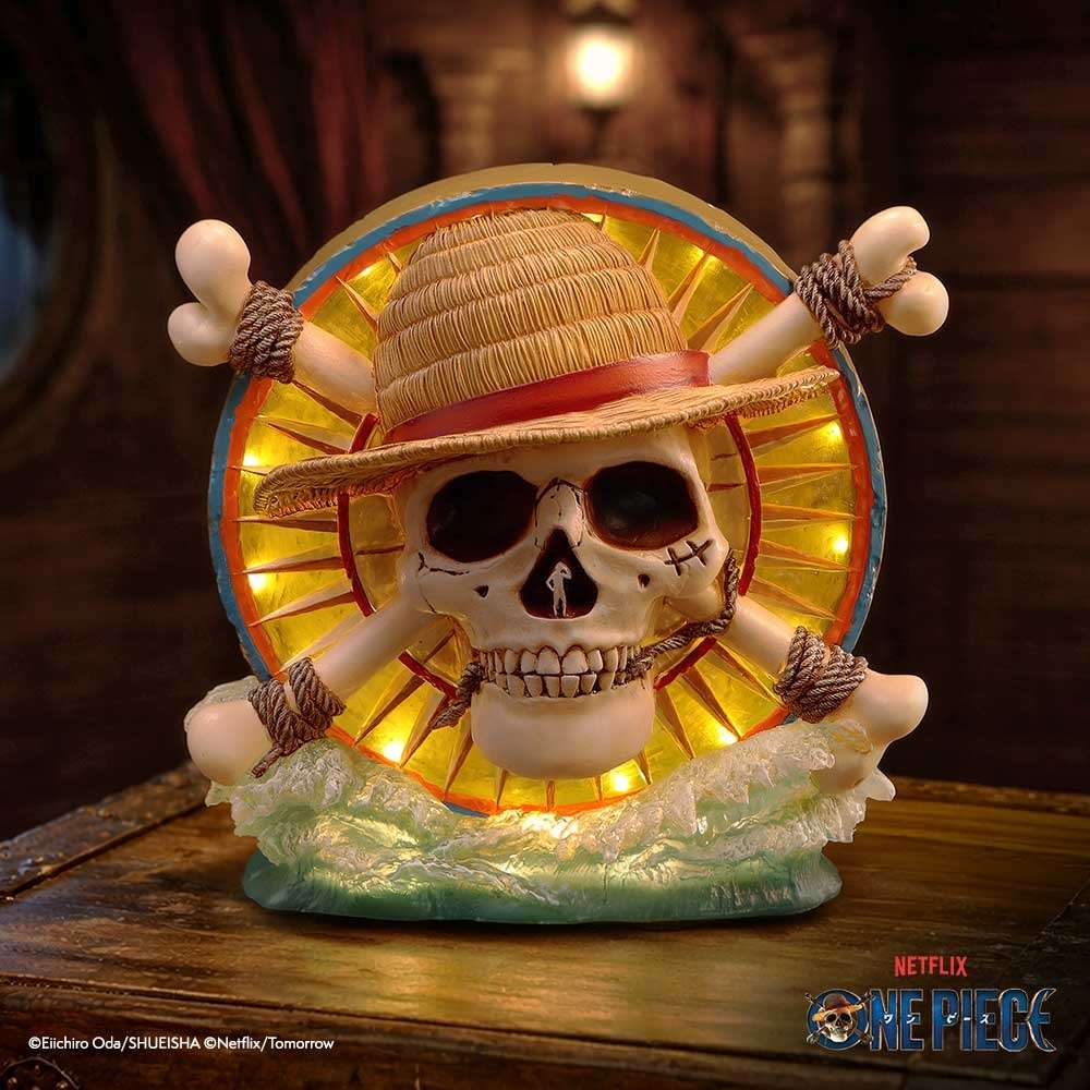 Nemesis Now One Piece - Jolly Roger LED Lamp Tafellamp - Multicolours